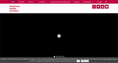 Desktop Screenshot of fondazioneaccenture.it